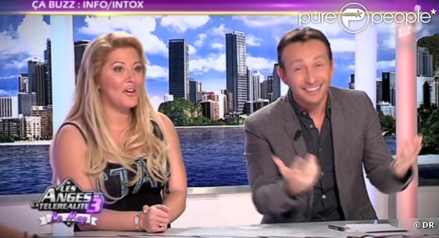Loana amincie et Stéphane Joffre-Roméas dans les Anges de la télé-réalité 3, vendredi 25 novembre 2011, sur NRJ 12