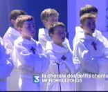  La chorale des Petits chanteurs, mercredi 28 décembre 2011, sur France 3 