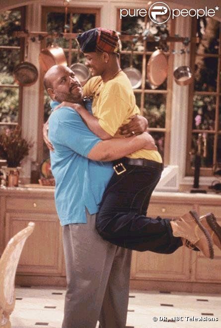 Will (Will Smith) et Oncle Phil (James L. Avery).