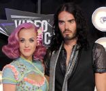Katy Perry et Russell Brand à Los Angeles, le 28 août 2011.