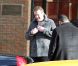 Jason Segel devant son hôtel à New York le 2 janvier 2012