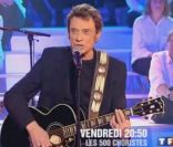 Johnny Hallyday dans les 500 choristes, vendredi 6 janvier sur TF1