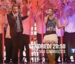 Jenifer et Christophe Willem dans les 500 choristes, vendredi 6 janvier sur TF1