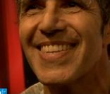 Julien Clerc en répétition avec ses 40 musiciens symphoniques.