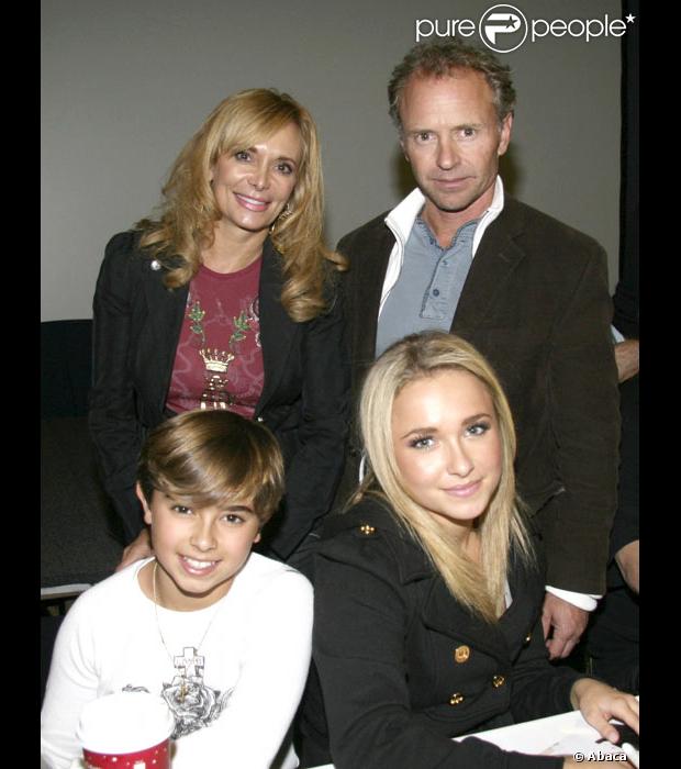 Hayden Panettiere en famille.