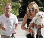 Alan et Lesley, les parents d'Hayden Panettiere, à Los Angeles, le 11 août 2008. 