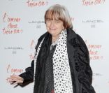 Agnès Varda lors de l'avant-première de L'amour dure trois ans à Paris le 7 janvier 2012