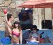 Jessica Alba sous le soleil de Cabo San Lucas au Mexique. Fin décembre 2011.