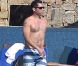 Cash Warren prend du bon temps sous le soleil de Cabo San Lucas au Mexique. Fin décembre 2011.