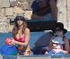 Jessica Alba sous le soleil de Cabo San Lucas au Mexique. Fin décembre 2011.