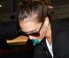 Jessica Alba rentre du Mexique. Ici, à l'aéroport LAX de Los Angeles. Début janvier 2012.