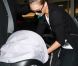 Jessica Alba rentre du Mexique. Ici, à l'aéroport LAX de Los Angeles. Début janvier 2012.