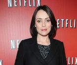 Kaylee Hawes lors du lancement de Netflix en Angleterre. Le 9 janvier 2011