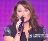 Daniela Lumbroso lors de l'émission la Fête de la chanson française, vendredi 13 janvier 2012 sur France 3