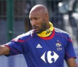 Nicolas Anelka en mai 2005 à Tignes