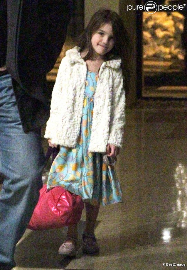 Suri Cruise à New York, le samedi 14 janvier 2011.