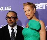Spike Lee et sa femme Tonya aux BET Honors, à Washington, le 14 janvier 2012.