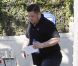 Chaz Bono, dans les rues de Los Angeles le 9 janvier 2012