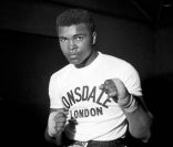 Mohamed Ali le 29 mai 1963 à Londres 