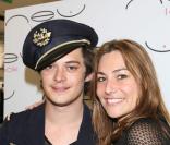 Aurélien Wiik et Shirley Bousquet à l'inauguration de la boutique New Look, le 29/05/08