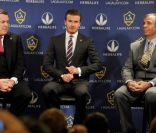 David Beckham le 19 janvier 2012 à Los Angeles