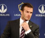 David Beckham le 19 janvier 2012 à Los Angeles