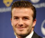 David Beckham le 19 janvier 2012 à Los Angeles