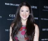 Rebecca Serle lors de l'avant première du film Dos au mur à New York le 19 janvier 2012