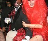 Heidi Klum et Seal lors d'un Halloween fou comme ils avaient l'habitude de passer la célèbre fête.  