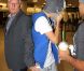 Justin Bieber à l'aéroport de Miami, le 22 janvier 2012.