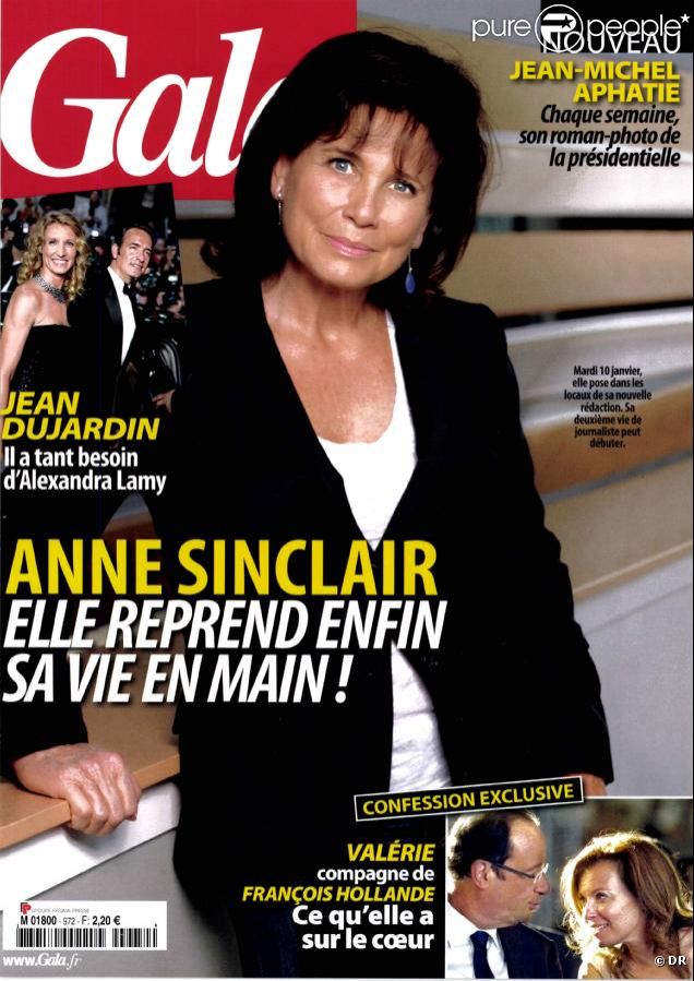 Gala, en kiosques le 25 janvier 2012.