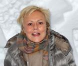 Muriel Robin à l\'Alpe d\'Huez, le 18 janvier 2012.
