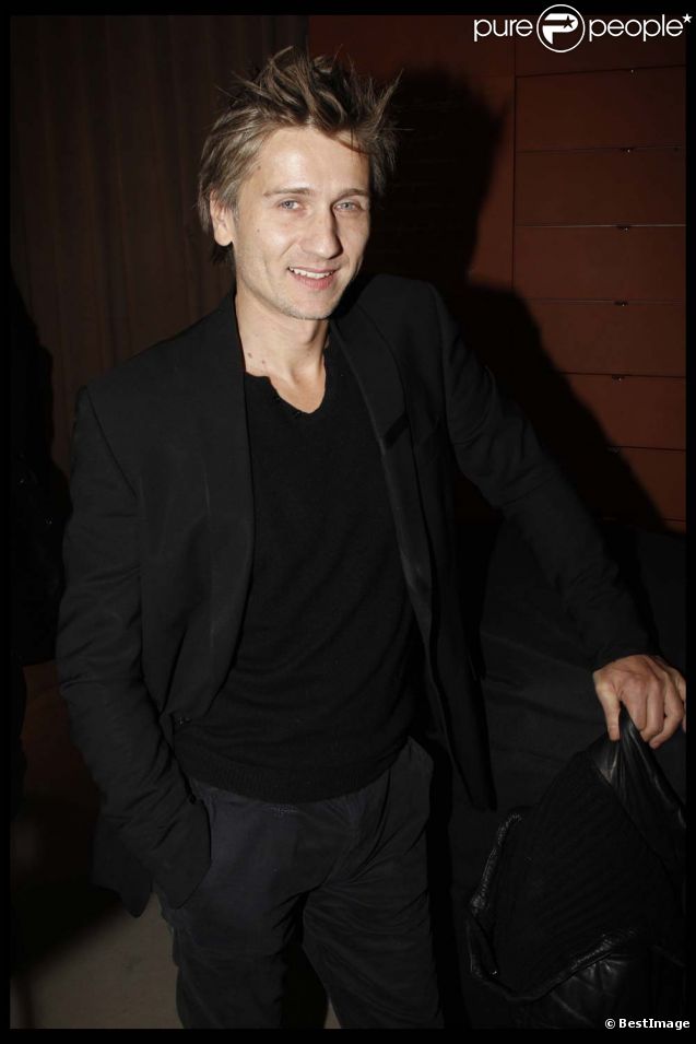 Stanislas Merhar à Paris, le 24 novembre 2011.
