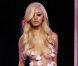 Zahia Dehar, une créatrice sexy et fière, lors de la présentation de sa collection de lingerie pendant la Fashion Week printemps-été 2012 au Palais de Chaillot à Paris le 25 janvier 2012