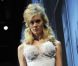 Les créations de la collection de lingerie de Zahia Dehar présentées pendant la Fashion Week printemps-été 2012 au Palais de Chaillot à Paris le 25 janvier 2012