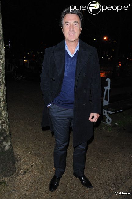 François Cluzet lors de la première de Lucide au théâtre Marigny le 25 janvier 2012 à Paris
