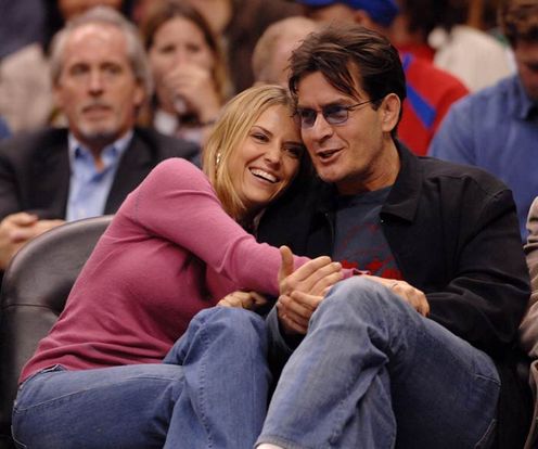 Charlie Sheen et Brooke Mueller