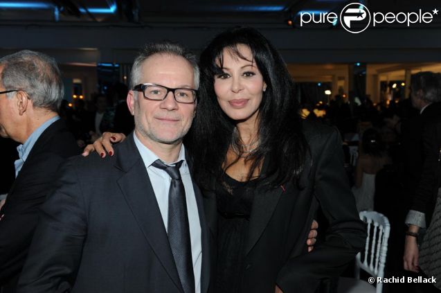 Yamina Benguigui adjointe au maire en charge de la lutte contre les discriminations, des droits de l'Homme et contre l'homophobie avec Thierry Frémaux. 