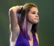 Selena Gomez lors de son concert à Mexico, le 26 janvier 2012.
