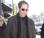 David Duchovny au festival de Sundance dans l'Utah, le 24 janvier 2012.