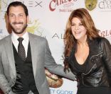 Kirstie Alley célèbre l\'anniversaire de son ami danseur Maksim Chmerkovskiy au Hammerstein Ballroom à New York, le 27 janvier 2012.