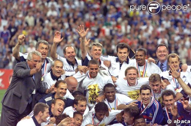 Les Bleus sont champions du monde le 12/07/98