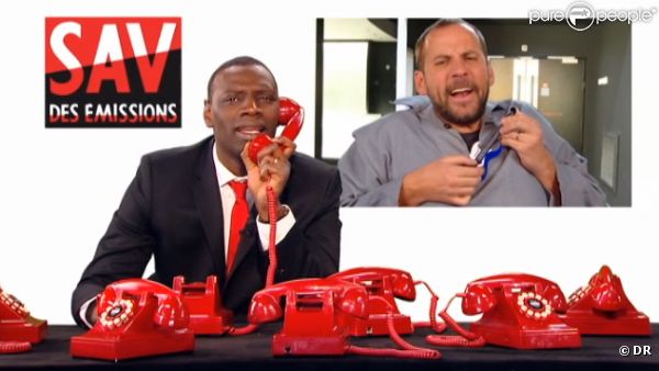 Omar Sy et Fred Testot aux commandes du SAV des émissions