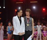 <p>La princesse Stéphanie a remis à l\'Allemand Pranay Werner le Prix du festival international du cirque de Monte-Carlo.</p>
<p>La première édition du festival New Generation, placé sous la présidence de SAS la princesse Stéphanie de Monaco et dont l