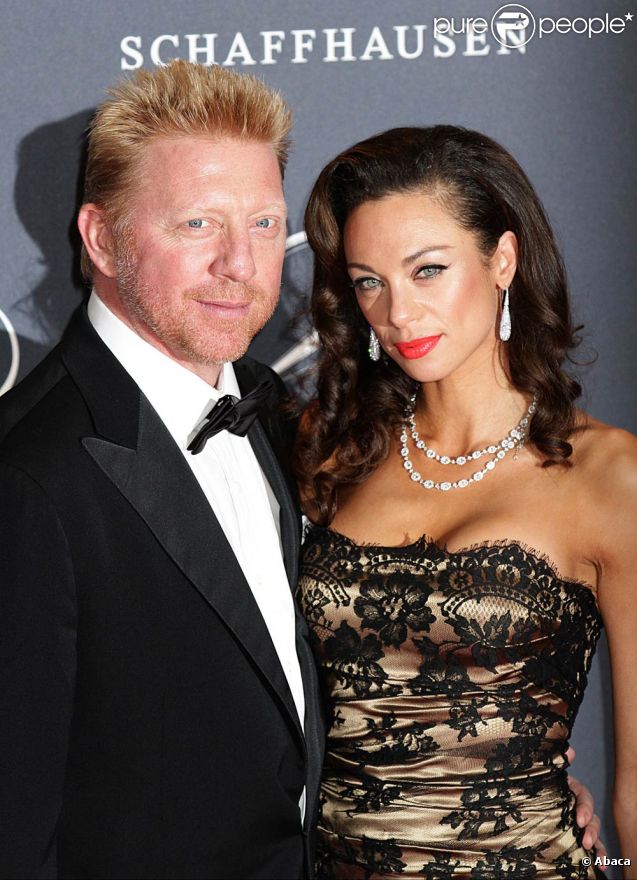  Boris Becker et sa femme Lilly Kerssenberg, sublime comme toujours, lors des Laureus World Sports Awards 2012. 
 La cérémonie des Laureus World Sports Awards 2012, qui s'est déroulée le 6 février à Londres avec Clive Owen en maître de cérémonie, a notamment consacré Novak Djokovic Sportif de l'année, devant un parterre de légendes et de couples stars du sport. 