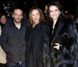 Mathieu Kassovitz, Sylvie Testud et Juliette Binoche à l'avant-première de La Vie d'une autre, à Paris le 7 février 2012.