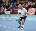  Franck Dubosc en double avec Henri Leconte ? C'est une blague ? 
 Amélie Mauresmo organisait le 7 février 2012, dans le cadre du 20e Open GDF Suez, la seconde édition de sa soirée Amélie and friends, au profit de l'Institut Curie, avec Yannick Noah, Henri Leconte, Mansour Bahrami, Fabrice Santoro, Michèle Laroque, Pascal Elbé, Franck Dubosc, Ary Abittan et Mary Pierce. 