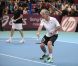  Franck Dubosc en double avec Henri Leconte ? C'est une blague ? 
 Amélie Mauresmo organisait le 7 février 2012, dans le cadre du 20e Open GDF Suez, la seconde édition de sa soirée Amélie and friends, au profit de l'Institut Curie, avec Yannick Noah, Henri Leconte, Mansour Bahrami, Fabrice Santoro, Michèle Laroque, Pascal Elbé, Franck Dubosc, Ary Abittan et Mary Pierce. 