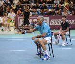  Le coup de la chaise, par Fabrice Santoro et Mansour Bahrami. 
 Amélie Mauresmo organisait le 7 février 2012, dans le cadre du 20e Open GDF Suez, la seconde édition de sa soirée Amélie and friends, au profit de l'Institut Curie, avec Yannick Noah, Henri Leconte, Mansour Bahrami, Fabrice Santoro, Michèle Laroque, Pascal Elbé, Franck Dubosc, Ary Abittan et Mary Pierce. 