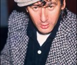 Alain Bashung après un concert à Caen, le 22 octobre 1985.